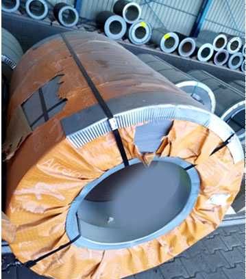 Blacha ocynkowana 1,04mm x 1254 Z640 kręgi arkusze taśmy