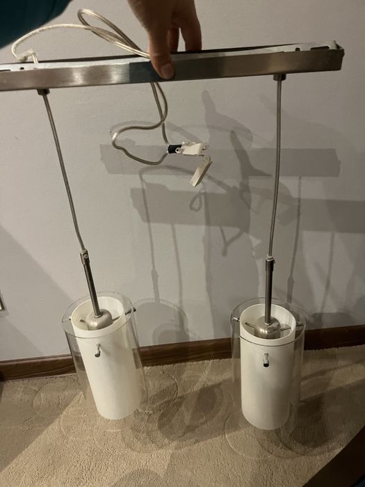 Lampa wisząca podwójna