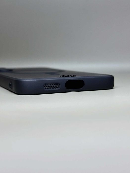 Чорний темний силіконовий чохол MagSafe з лінзами Samsung A/S/Note