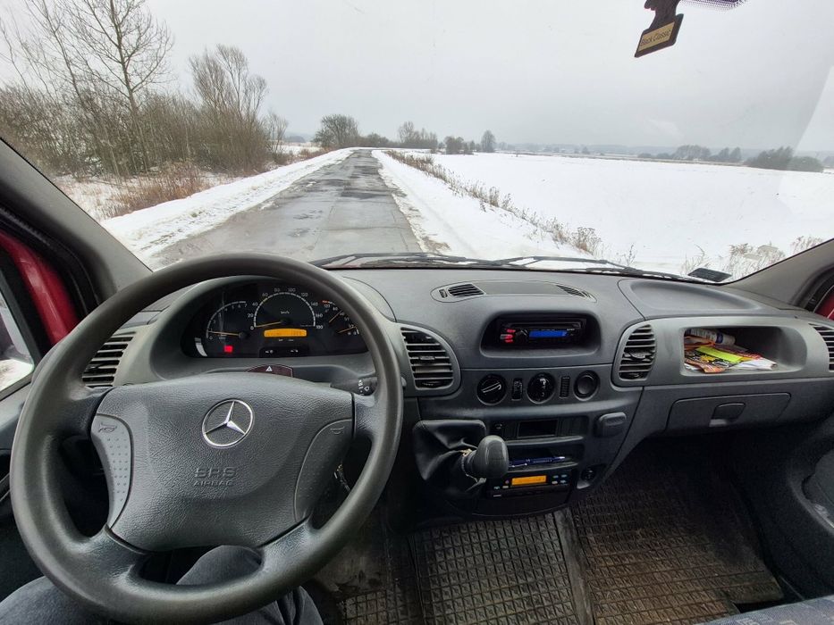 Mercedes Sprinter 313 skrzynia+plandeka