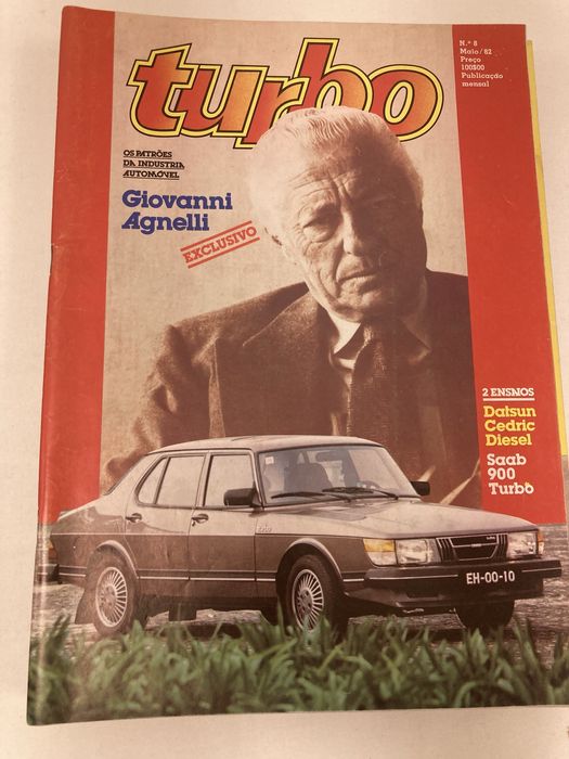 Revistas Automóvel, Turbo, antigas