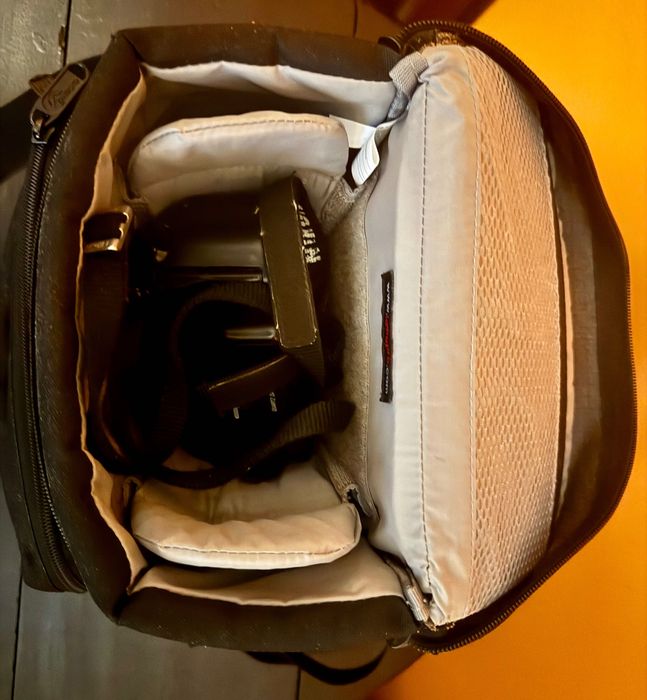 Estojos para máquinas e material fotográfico