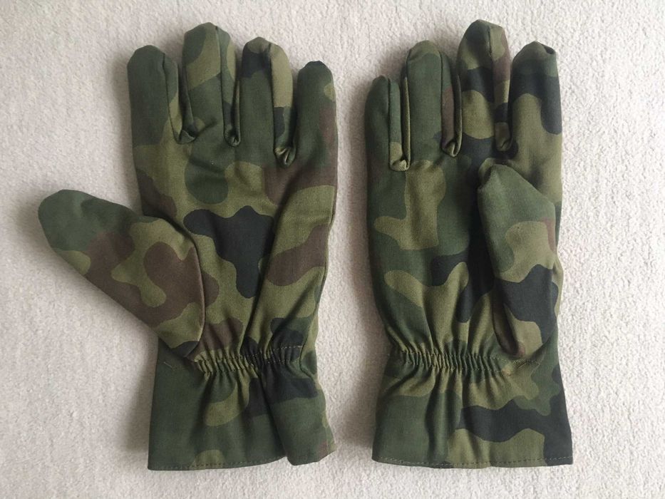 Rękawice rękawiczki polowe 612 / MON khaki ASG preppers Nowe