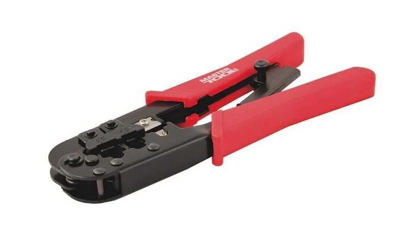 Кліщі для обтиску штекерів MasterTool RJ11/RJ12/RJ45 190 мм 75-2243