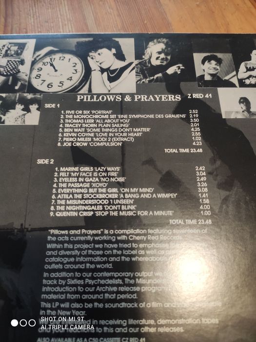 Pillows & Prayers składanka rock elektroniczny