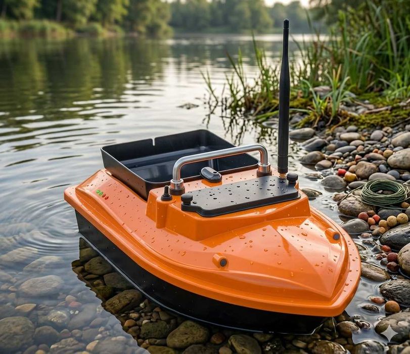 Карповый кораблик GPS 160 точек 24000 mA  Сумка в подарок Кораблик для рибалки