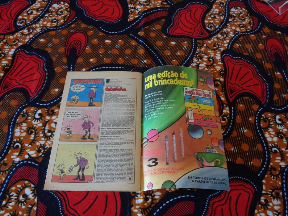 Cebolinha. Números 7 e 19. Editora Abril. Portes Incluídos.