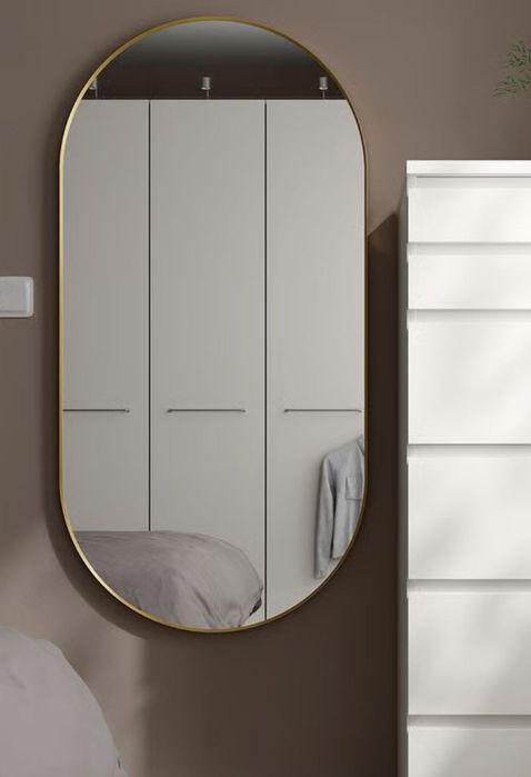 Espelho Ikea dourado