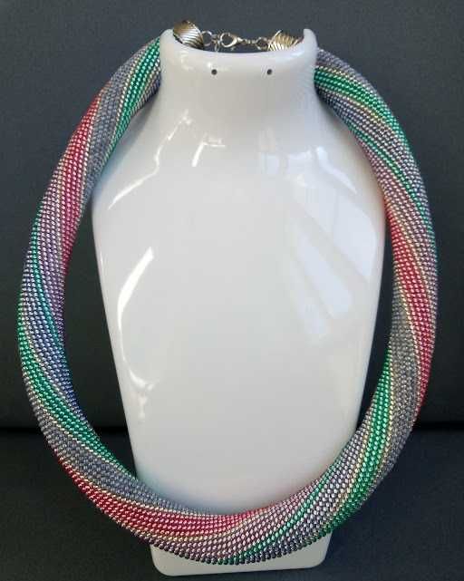 Джгут бісерний ручної роботи "Літній ранок"