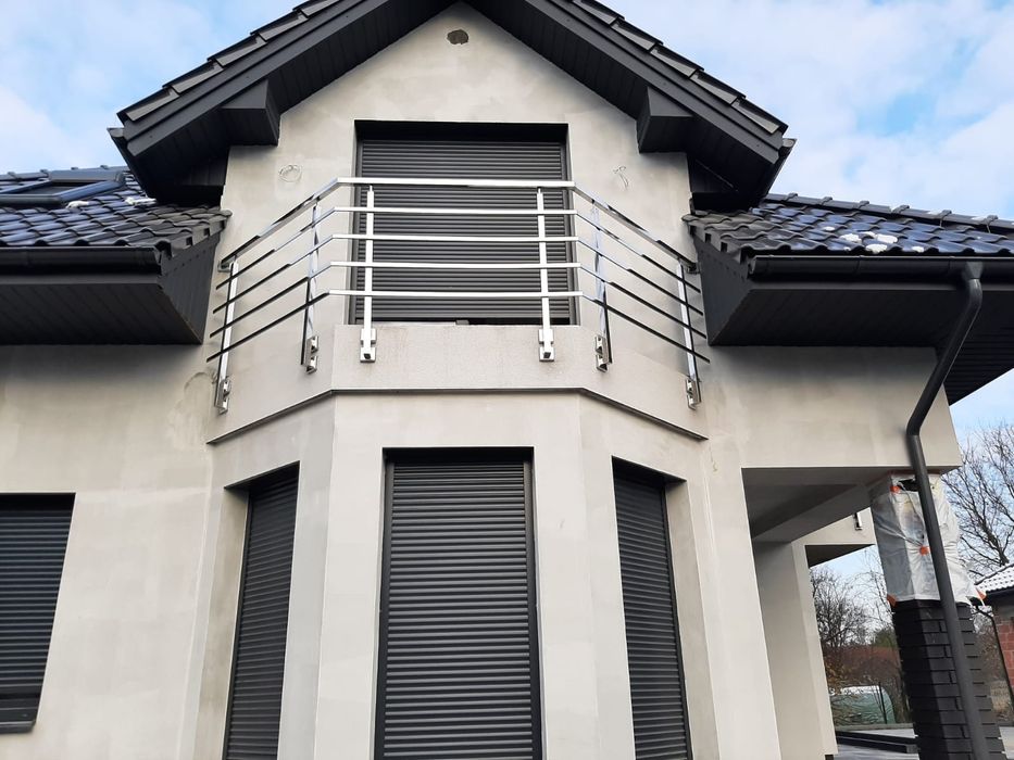 Balustrady ze stali nierdzewnej