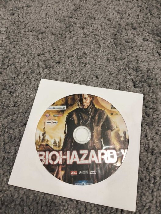 Biohazard X film DVD