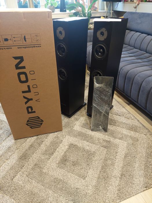 Pylon audio diamond 25 czarny mat gwarancja full komlpet