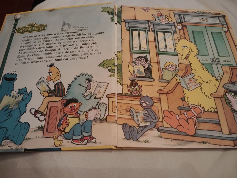 Livro Infantil Coleção Rua Sésamo A Mentirinha do Egas Usado