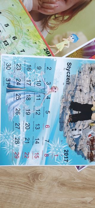 Fotokalendarz, kalendarz