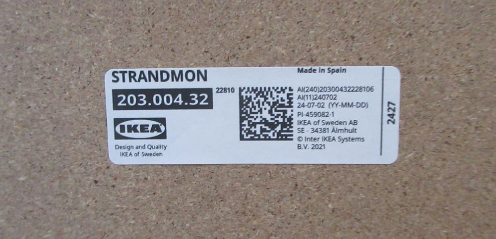 Repousa-pés STRANDMON (IKEA)