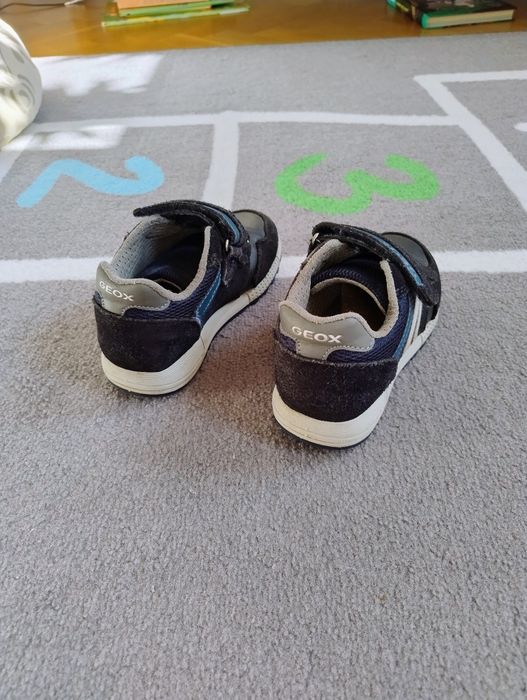 Skórzane adidasy sneakersy Geox r. 28
