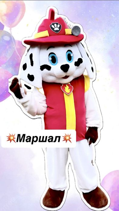 Аніматори ,  ведмідь, Заяць, Сонік, Щенячий Патруль, Патрон