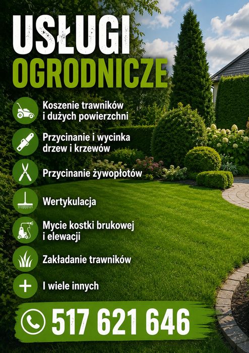 Usługi Ogrodnicze