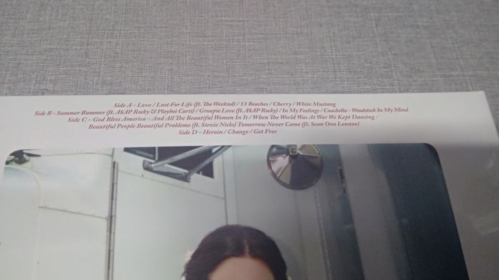 Lana Del Rey : Lust for life 2LP Вінілова Платівка Винил Вініл Vinyl