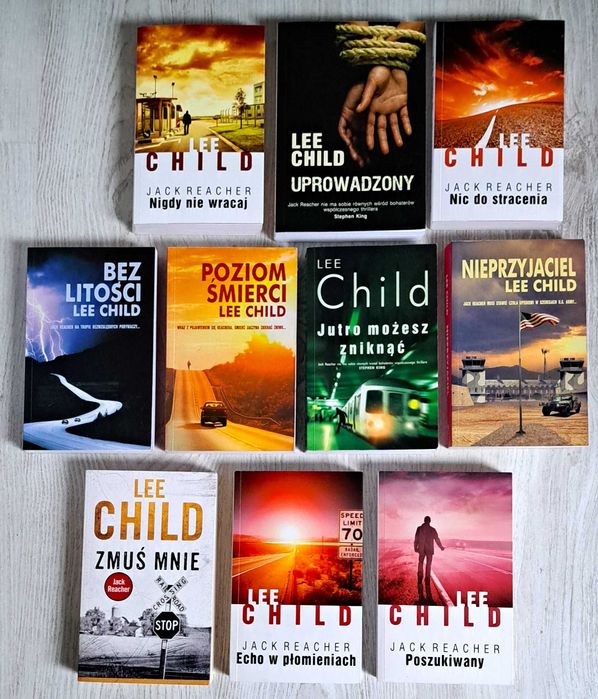 Lee Child Nic do stracenia Jutro możesz Uprowadzony Poszukiwany Echo