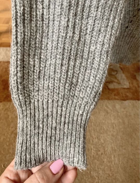Golf sweter  szary