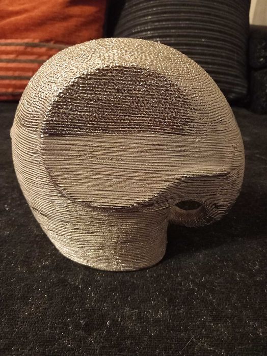 Elefante moderrnista em terracota