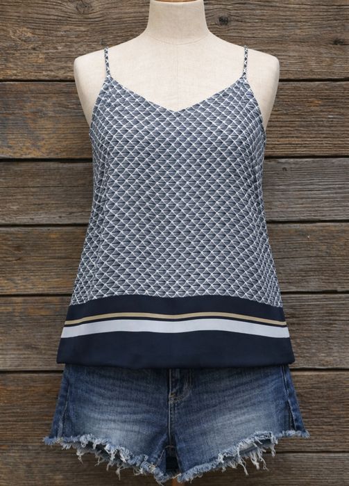Bluzka top na ramiączka h&m 38