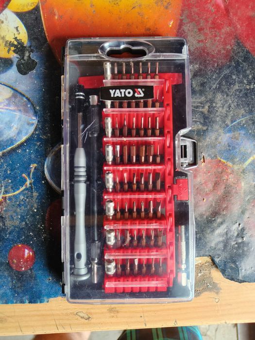 Насадки викруткові прецизійні з тримачем Yato YT-25760