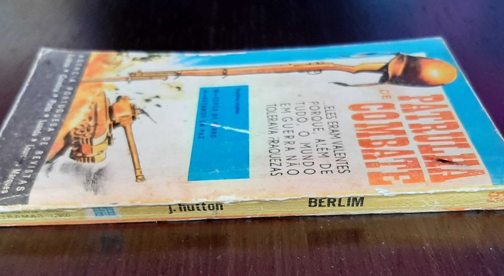 Livro - Berlim - Série Patrulha de Combate nº 55