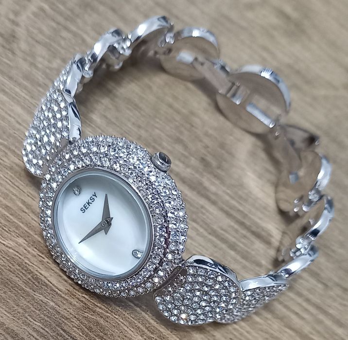 Seksy by Sekonda модель 4851 Жіночий наручний годинник з кристалами