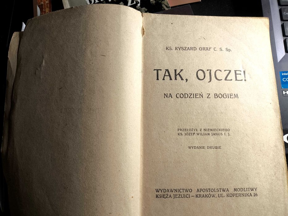 Tak, Ojcze ks. Ryszard Graf na codzień z Bogiem