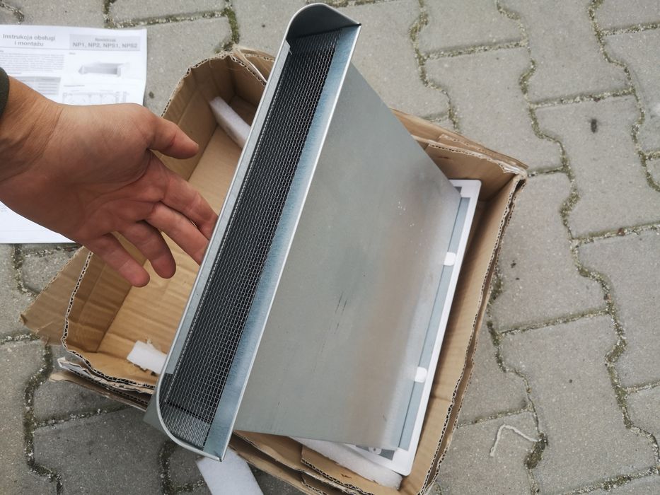 Nawietrzak darco regulowany prostokątny nowy