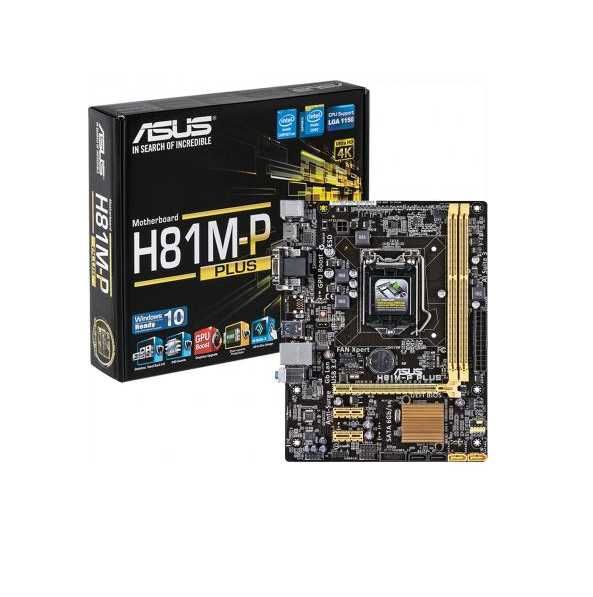 Материнська плата ASUS H81M-P PLUS