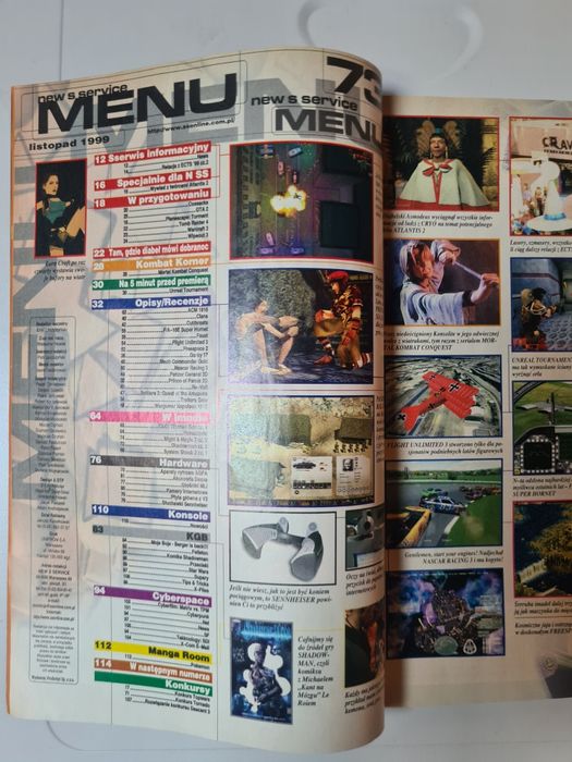 Czasopismo SECRET SERVICE nr. 73 listopad 11/1999