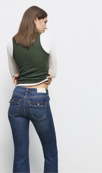 Джинси кльош, stradivarius, нова колекція