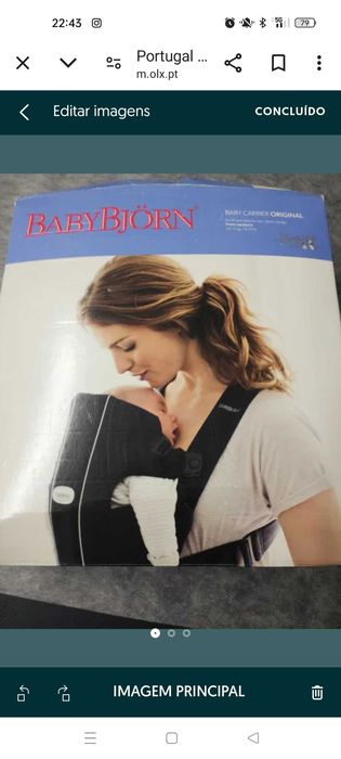 Marsúpio baby bjorn