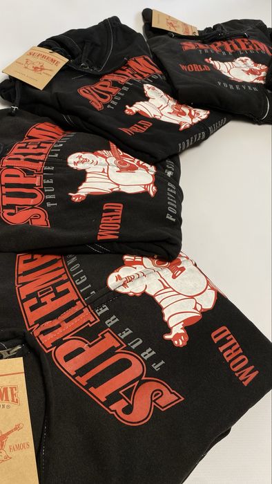 ‼️БЕЗ ПЕРЕДОПЛАТ‼️ Зіп Худі True Religion x Supreme