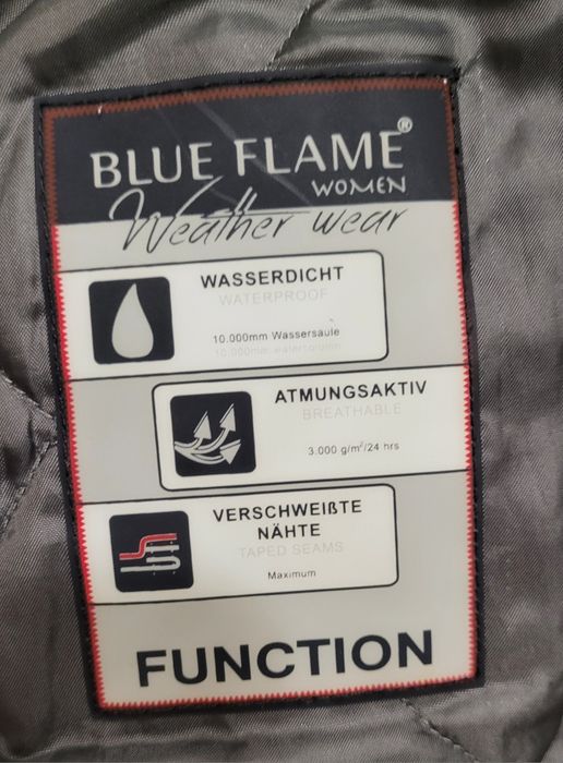 Kurtka parka Blue Flame