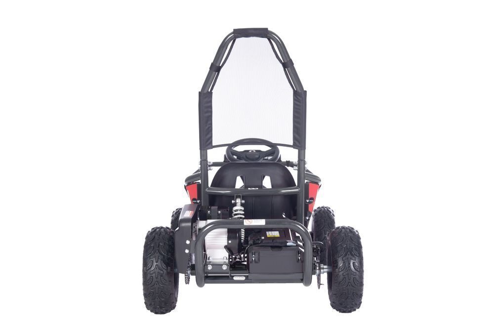 Buggy gokart MAIGHTY Czarny pojazd elektryczny - EkstraZabawki.pl