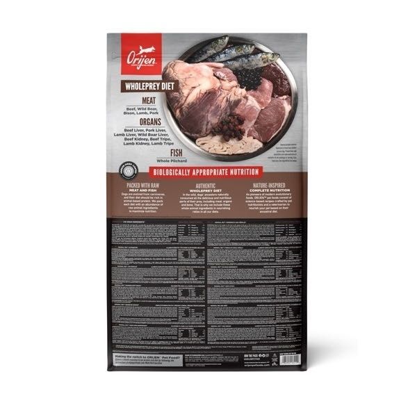 ORIJEN Regional Red Оріджен 2 кг 6 кг 11.4 кг корм холістик для собак