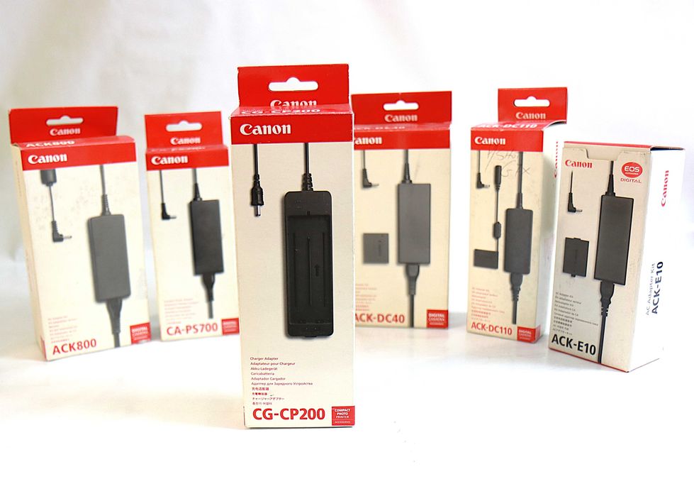 Transformador Canon ACK-E10 novo (nunca usado)