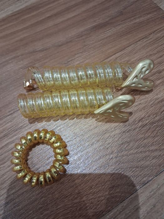 Zestaw gumek i spinek