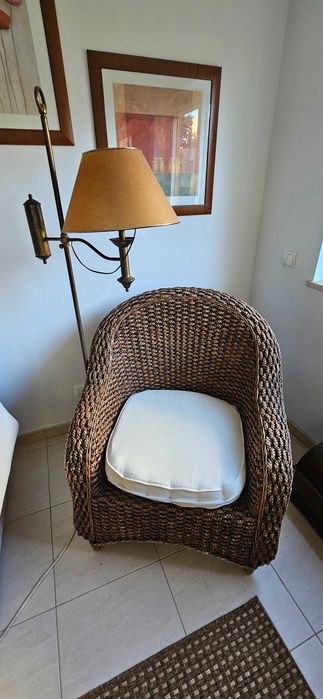 Conjunto de Sofas de Corda / Vime