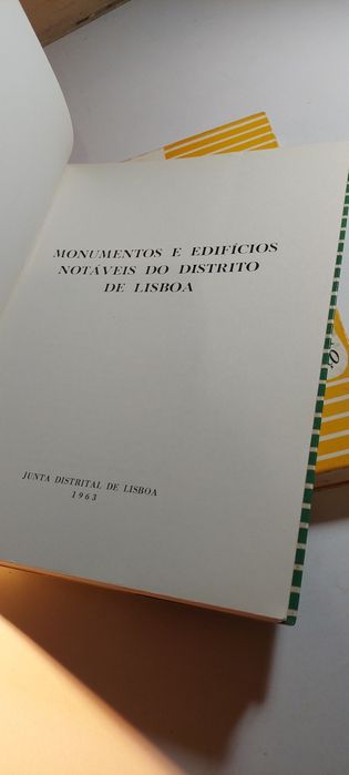 Monumentos e Edifícios Notáveis do Distrito de Lisboa (4 Volumes) | Vendo Individualmente