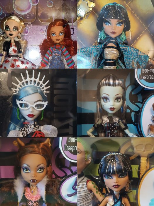 Ляльки колекційні монстер хай monster high