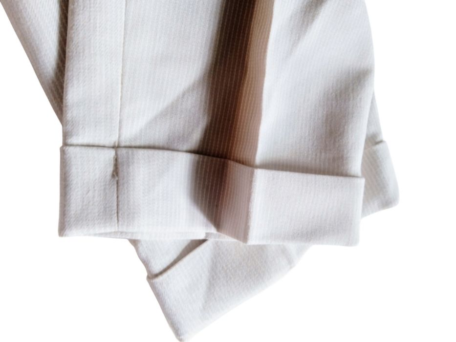 Beżowe, eleganckie spodnie – ASOS – XS / 34
