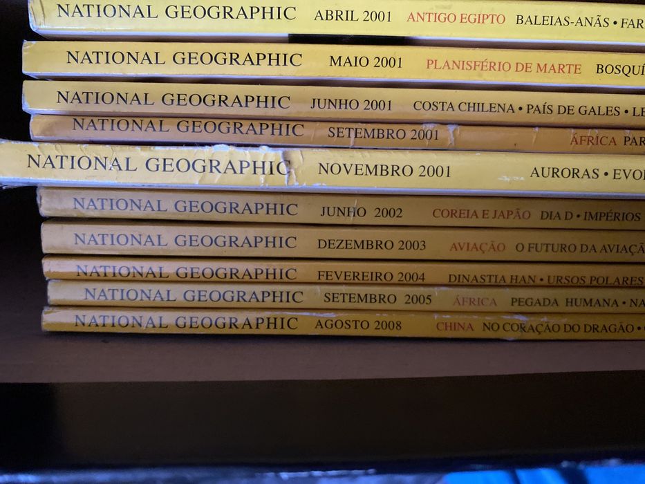 Varias revistas National Geographic