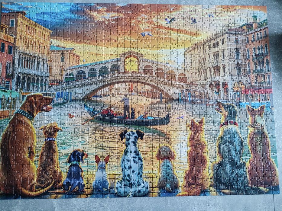 Puzzle 1000 elementów