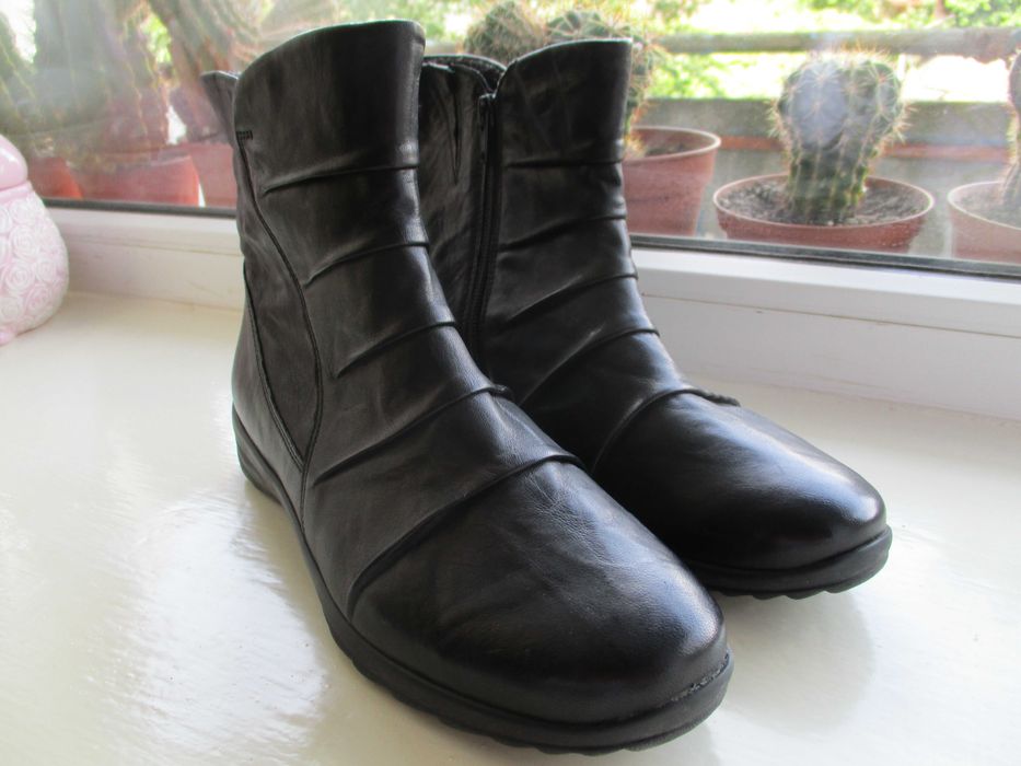 Новые кожаные полусапожки Габор