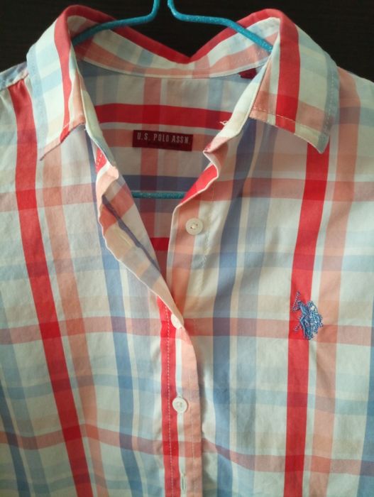 Сорочка у клітину жіноча U.S. Polo Assn.